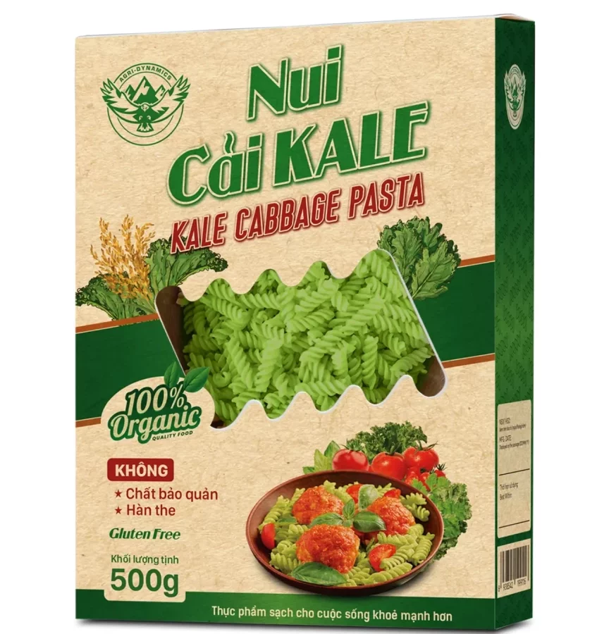 Nui Cải Kale Hữu Cơ